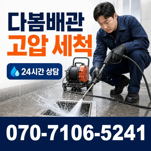 순천시 덕월동 배관고압세척 상담 이미지 4
